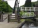 No 414 - Mr Otway operating the lift bridge